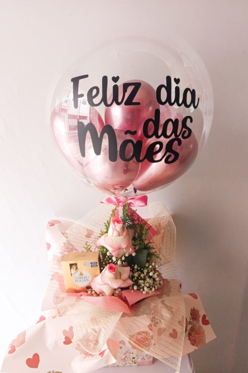 Arranjo de rosas dia das mãe