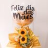 Arranjo de girassol dia das mães